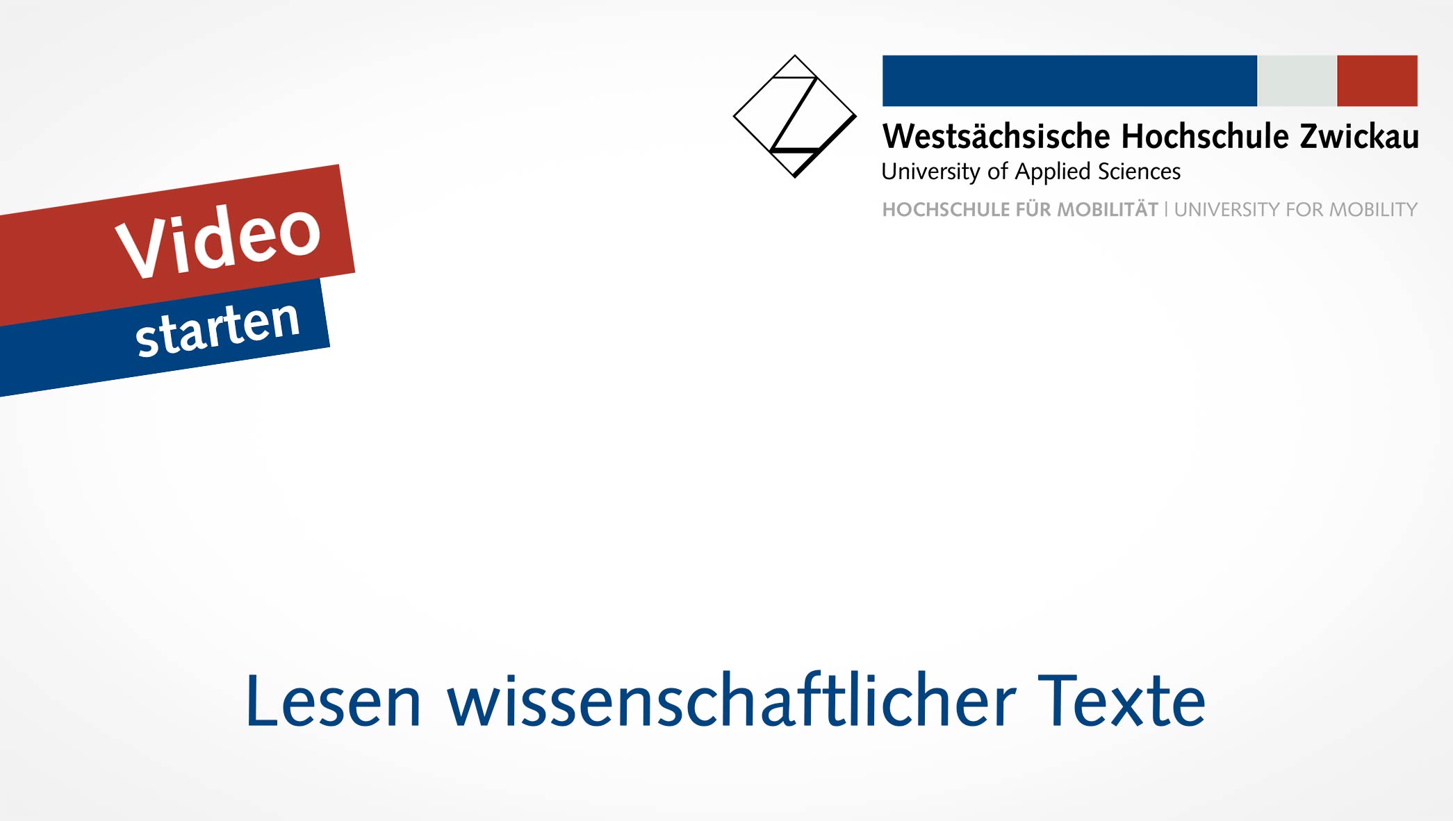 Video-Vorschaubild: Lesen wissenschaftlicher Texte