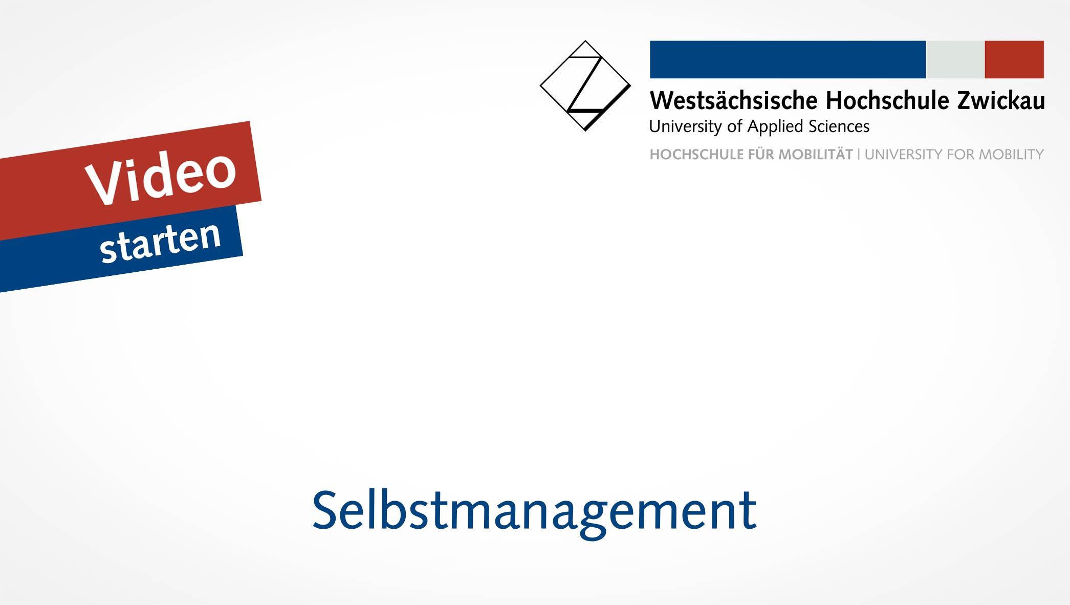 Video-Vorschaubild: Selbstmanagement