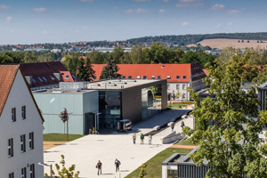 Erstaufnahmeeinrichtung für Flüchtlinge auf dem Campus Scheffelberg