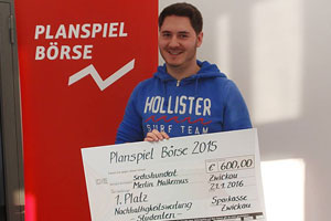 WHZ-Student wird Bundes-Dritter beim Planspiel Börse