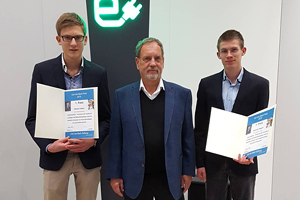 Markus Lindner und Sebastian Wagner wurden ausgezeichnet