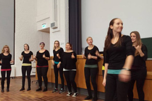Der Gebärdenchor der WHZ. 