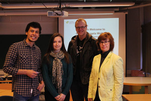 Intensive study week bei WHZ-Wirtschaftswissenschaftlern