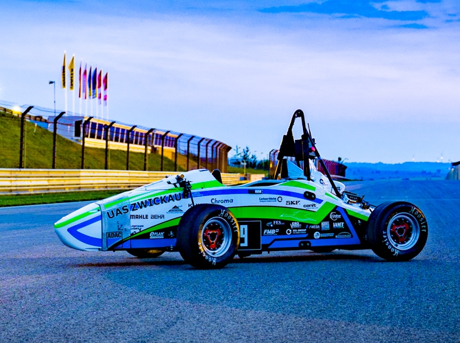 Foto: Rennwagen des WHZ-Racing-Team.