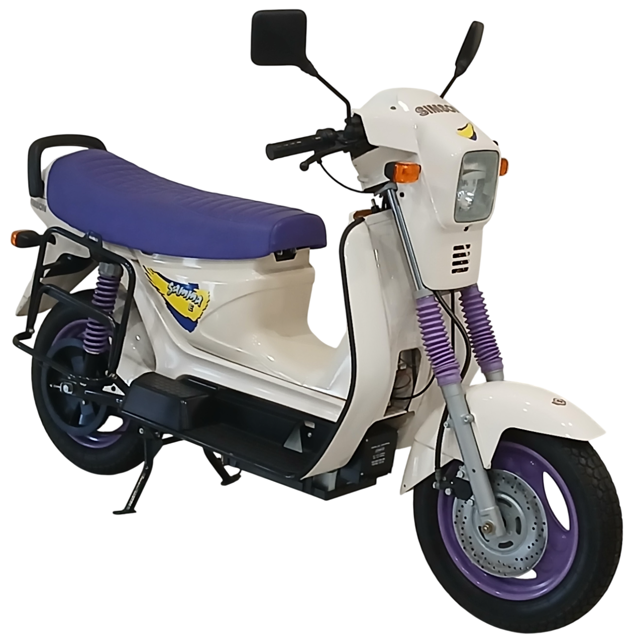 Ein Motorroller der Firma Simson