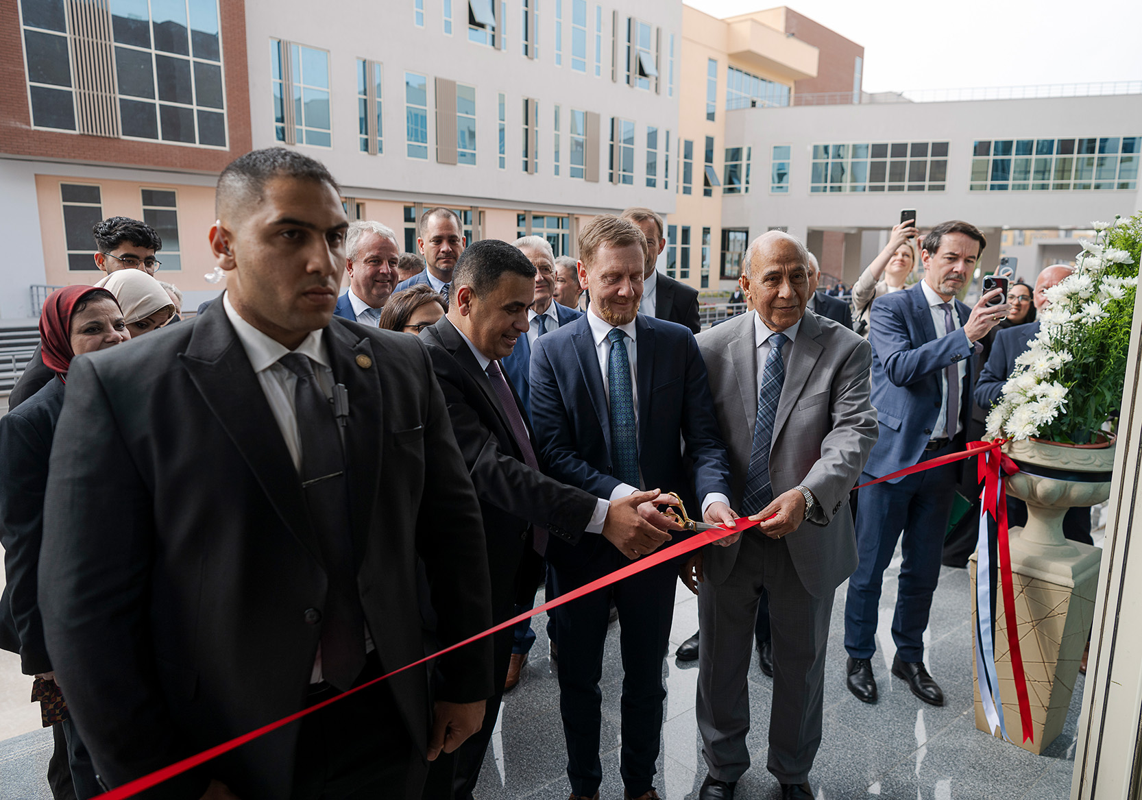 Ministerpräsident Kretschmer reist nach Ägypten - Eröffnung Saxony Egypt University for Applied Science and Technology (SEU) (© Pawel Sosnowski)