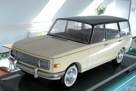 Bild eines Wartburg Tourist Prototyp Models